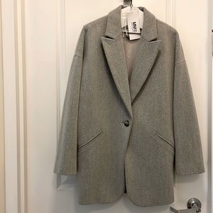 Wool Grey blazer by Maison Margiela